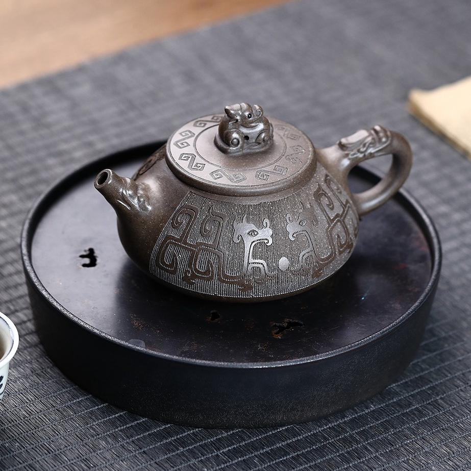 Ấm Tử Sa Nghi Hưng Thạch Biều Long Tôn 260 ml