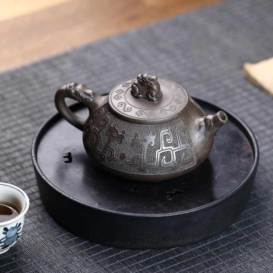 Ấm Tử Sa Nghi Hưng Thạch Biều Long Tôn 260 ml