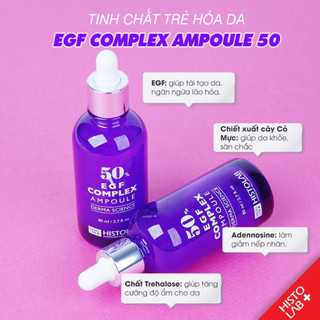 TINH CHẤT TRẺ HÓA DA - EGF COMPLEX AMPOULE Karmel 50% (DT: 50ML)