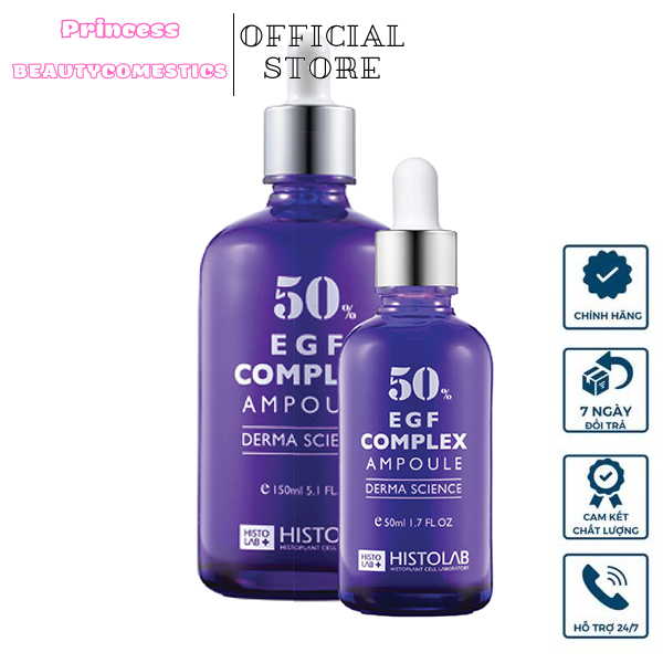 TINH CHẤT TRẺ HÓA DA - EGF COMPLEX AMPOULE Karmel 50% (DT: 50ML)
