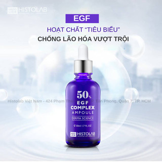 TINH CHẤT TRẺ HÓA DA - EGF COMPLEX AMPOULE Karmel 50% (DT: 50ML)
