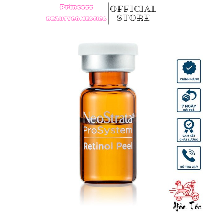 Dung dịch peel sáng da, giảm nhăn Neostrata prosystem 3% Retinol peel karmel 1,5ml (Chính hãng)