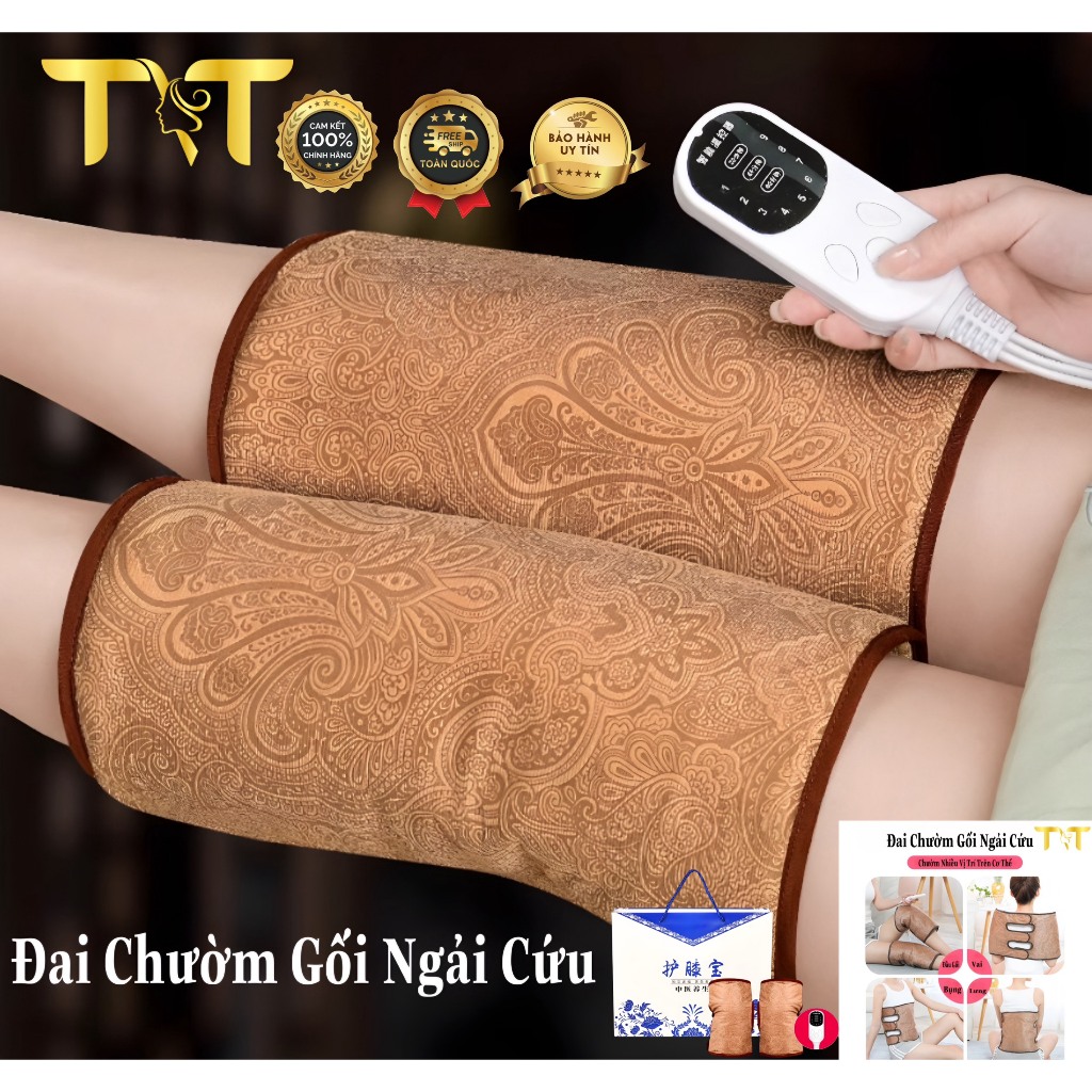 Đai Chườm Ấm Khớp Gối -Đai Giảm Đau Khớp Gối-Túi Chườm Khớp Gối Quà Tặng Cho Người Già(Hỏa tốc HN)