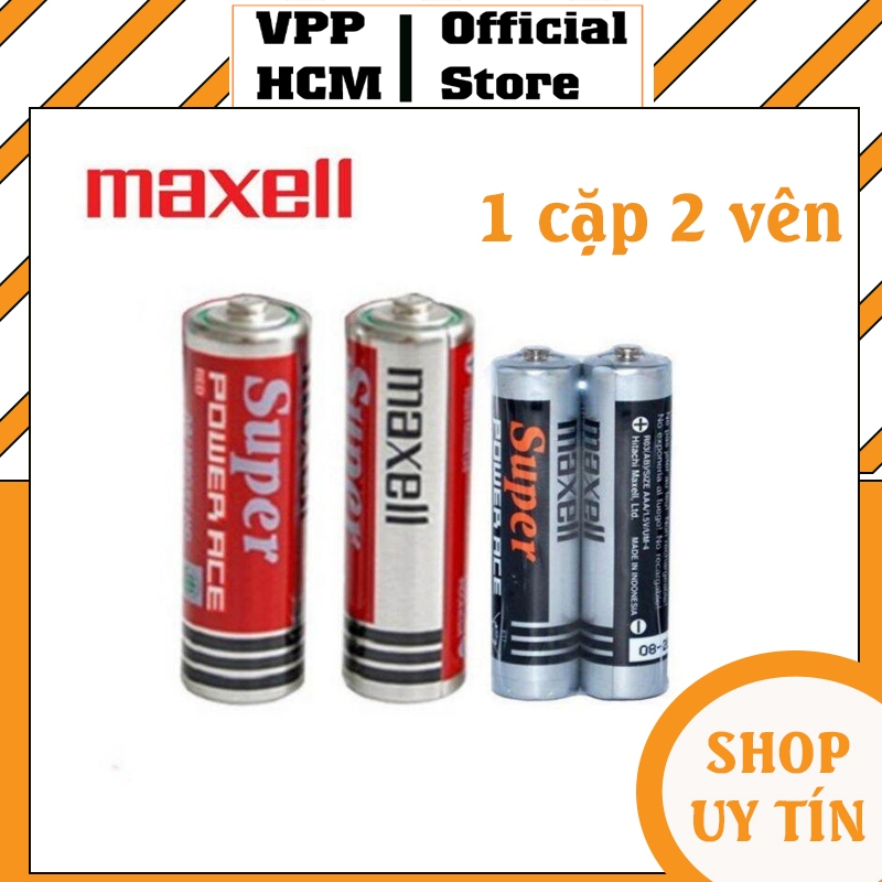 [Combo 2 Cặp] Pin AA và AAA Maxcel chính hãng
