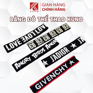 Băng Đô Thể Thao KUNOSPORT Nam Nữ Thấm Hút Mồ Hôi Trán, Băng Đô Chơi Bóng Rổ, Bóng Chuyền, Cầu Lông Tennis Chạy Bộ