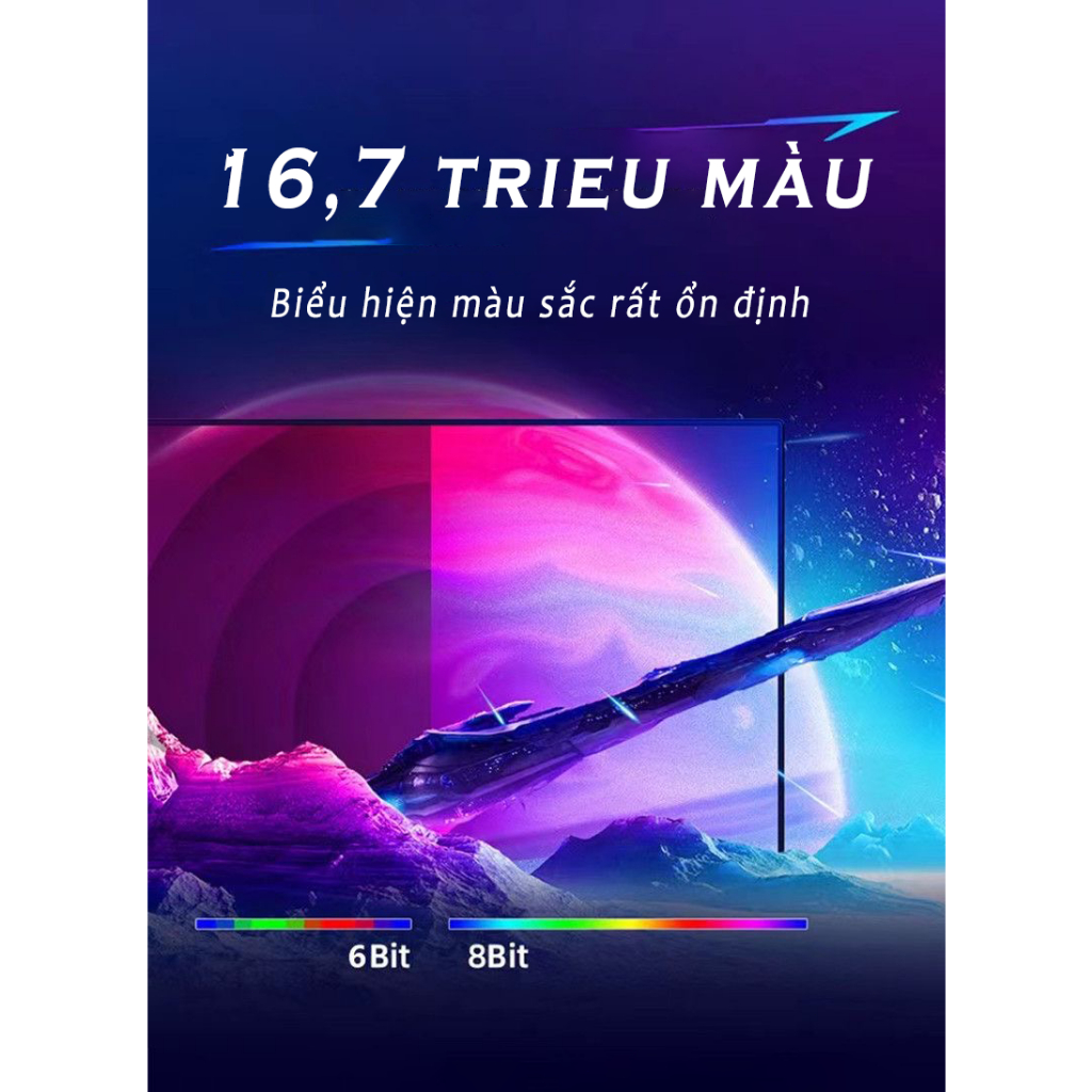 CRUSH Màn hình máy tính cong full bezel 24"  -  27" 75Hz, bảo hành mới toanh một năm | BigBuy360 - bigbuy360.vn