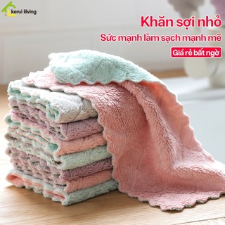 Khăn lau chùi vải sợi nhỏ tiện dụng đa năng BUNA, khăn lau chùi bếp, khăn lau chùi chén dĩa, khăn