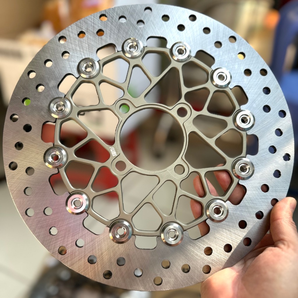 Đĩa SWIT size 267 nút inox 304 sử dụng cho các dòng xe mâm 4 lổ đĩa