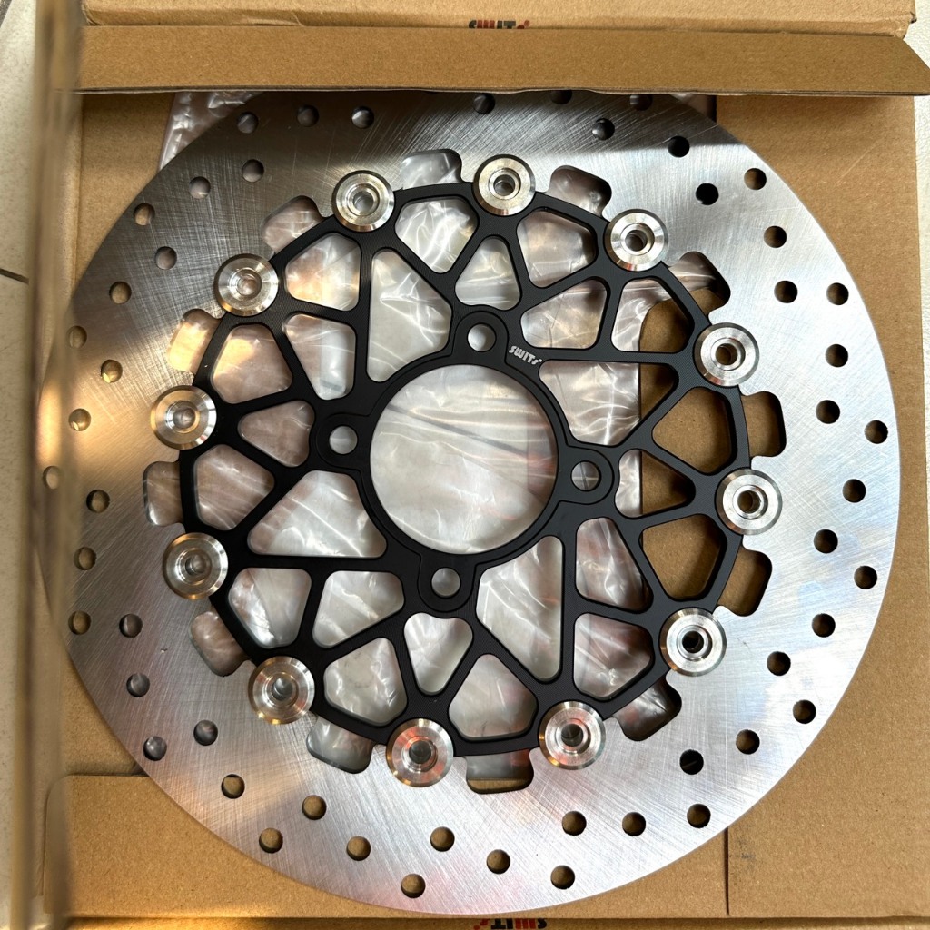 Đĩa SWIT size 267 nút inox 304 sử dụng cho các dòng xe mâm 4 lổ đĩa