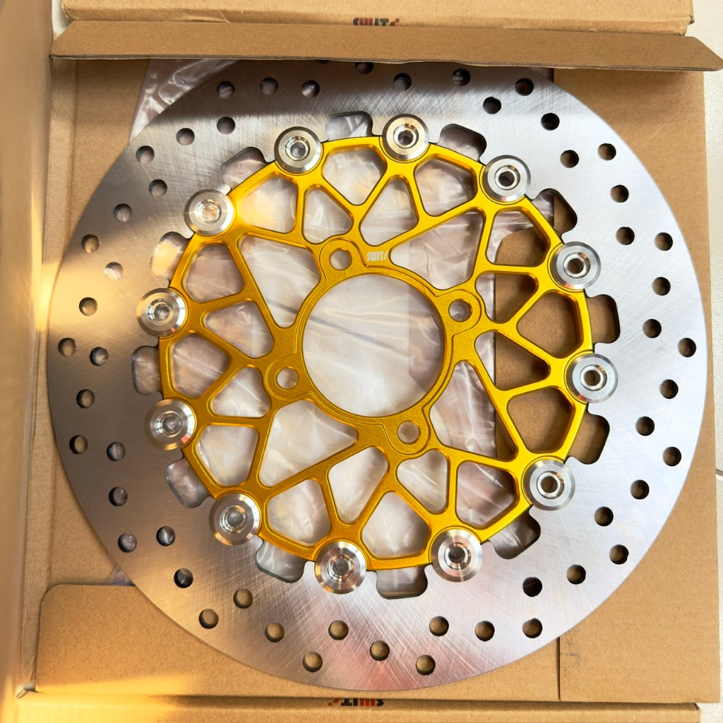 Đĩa SWIT size 267 nút inox 304 sử dụng cho các dòng xe mâm 4 lổ đĩa