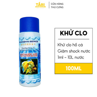 Dung Dịch Khử Nước Mới Hồ Cá ShangHai - Dung Dịch Thay Nước Mới, Khử Clo Cho Bể Cá [KHỬ CLO]