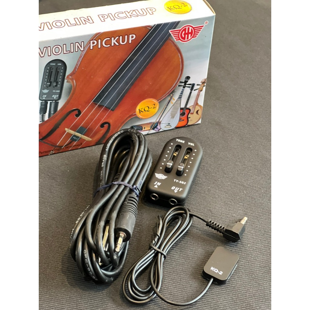 Pickup KQ2 cho đàn violin, nhị, tỳ bà, tranh, nhạc cụ dân tộc