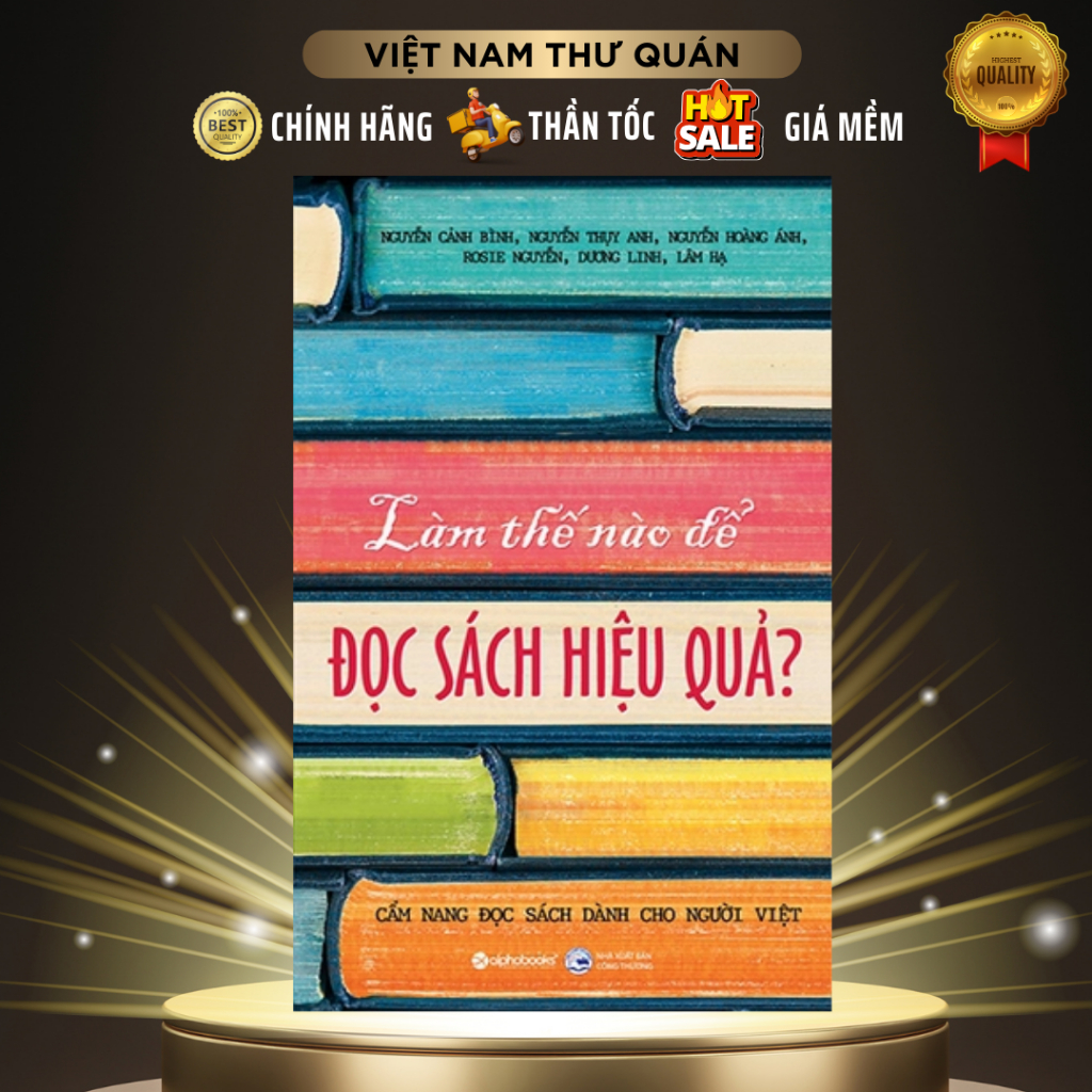 Sách - Làm thế nào để đọc sách hiệu quả - AlphaBooks