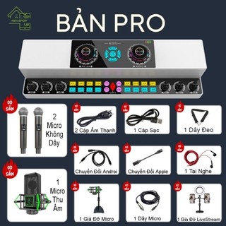 Dàn karaoke sound card y6 kèm 2 mic