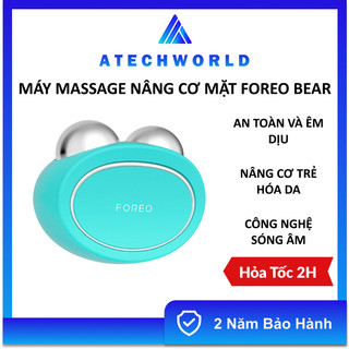 Máy massage nâng cơ mặt foreo bear - hàng chính hãng - bh 2 năm - có xuất vat
