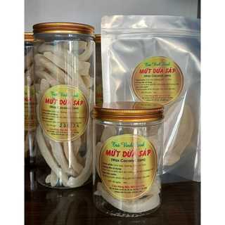 500g mứt dừa sáp mix ngắn và dài