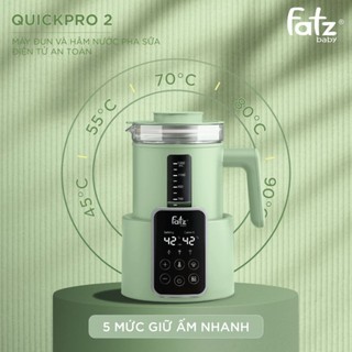 ( chính hãng BH 12th) Máy đun và hâm nước pha sữa điện tử Fatzbaby QUICK 14 - QUICK PRO 2