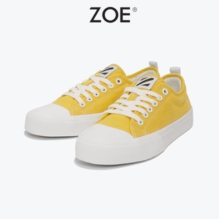  Giày Thể Thao Nam Nữ Sneaker Màu Vàng ZOE Đế Tăng Chiều Cao Êm Chân Năng Động 