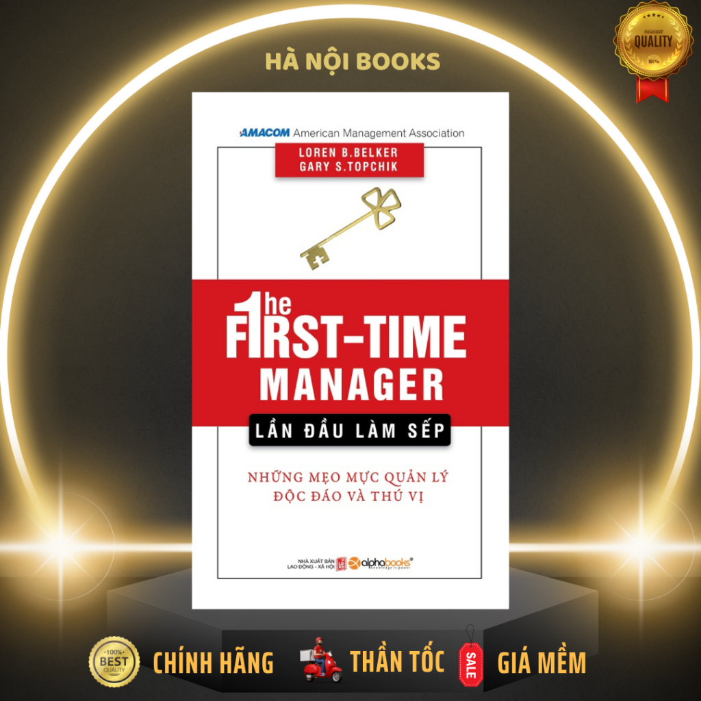 Sách - Lần đầu làm sếp - Alphabooks