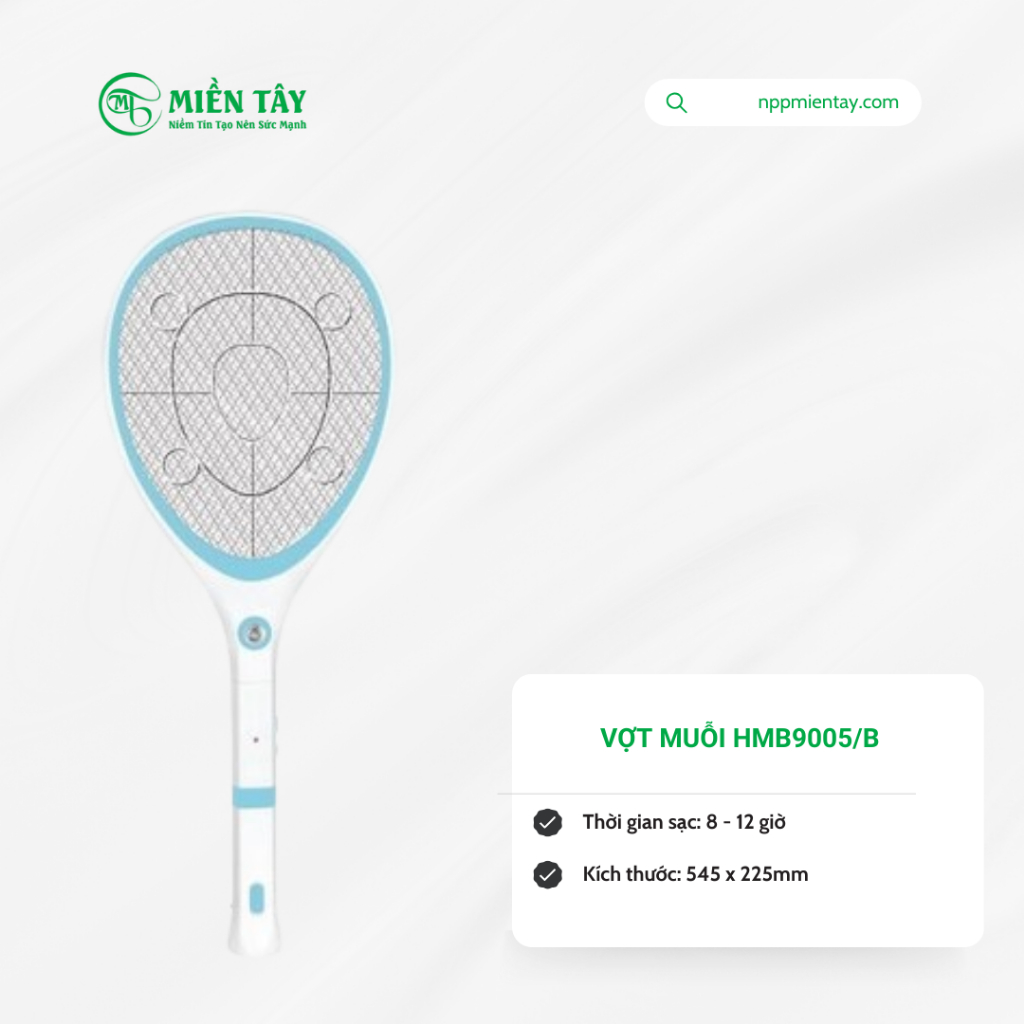 VỢT MUỖI HMB9005/B