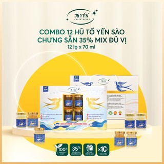 Yến chưng bát vị cao cấp với 35% yến tươi - Yến Thiên Nhiên