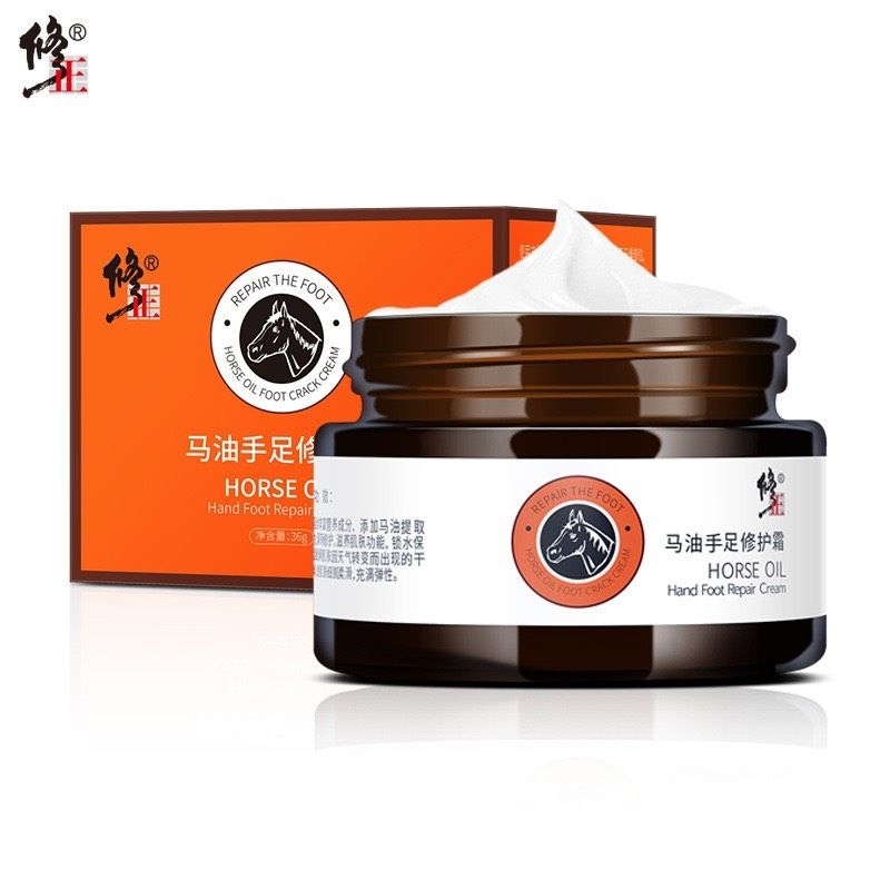 Kem Dưỡng Ẩm Tái Tạo Da ,Giảm Nứt Nẻ Bong Tróc Da ,Nứt Chân Tay~ Kem Ngựa Dưỡng Tay Chân 35gr