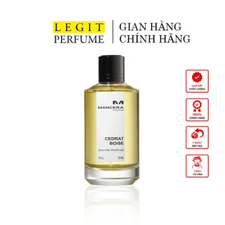 Nước hoa chính hãng Mancera Cedrat Boise EDP Unisex chai chiết 10ml