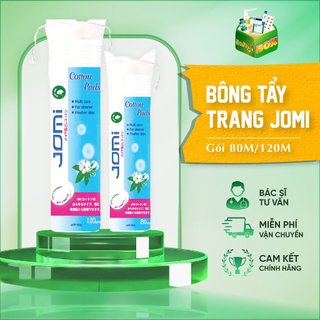 Bông Tẩy Trang Cao Cấp Jomi Nhật Bản (80 Miếng/120 Miếng)