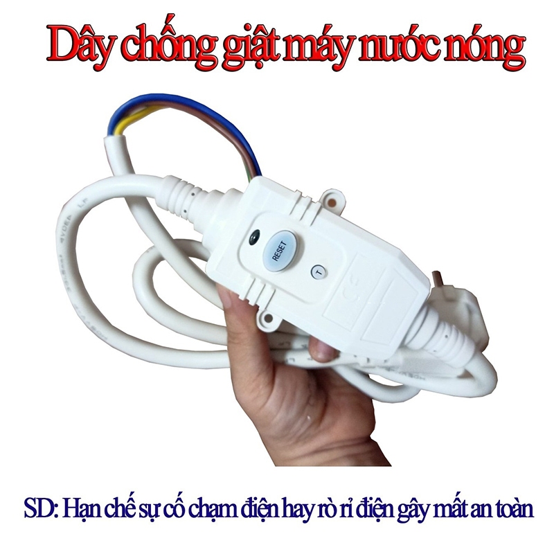 Chống Giật Bình Nóng Lạnh ( Loại tốt - Nút xanh ) chuyên dụng hàng chuẩn Tốt