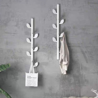 Giá treo quần áo gắn tường hình lá cây - gm98