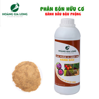 Chế phẩm phân vi sinh Bánh dầu cung cấp đạm hữu cơ cho Hoa cây kiểng, rau sạch