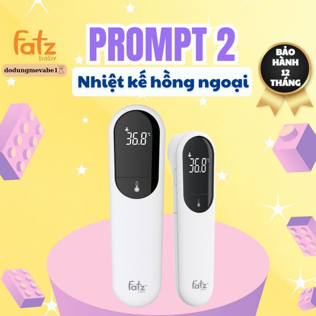 Nhiệt kế hồng ngoại không tiếp xúc – Prompt 2 Fatzbaby – JXB315 , dodungmevabe1