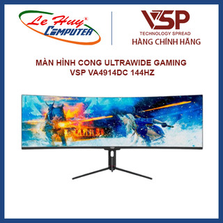Màn hình máy tính Cong VSP 49INCH ULTRAWIDE VA4914DC D-FHD 144Hz VA