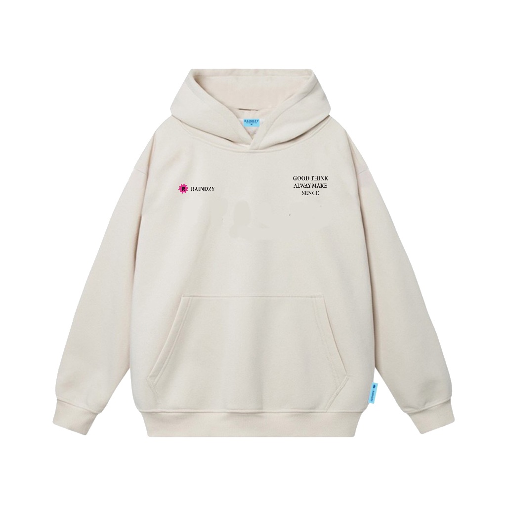 Áo hoodie nam nữ form rộng localbrand, áo hoodie nỉ bông cotton oversize HD004