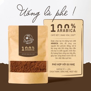 Combo cà phê bột (Robusta / Arabica) rang mộc nguyên chất 69 BUÔN MÊ