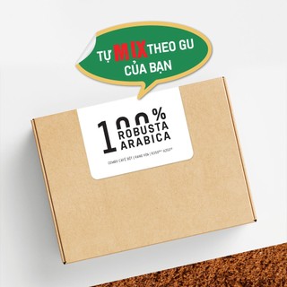 Combo cà phê bột (Robusta / Arabica) rang mộc nguyên chất 69 BUÔN MÊ