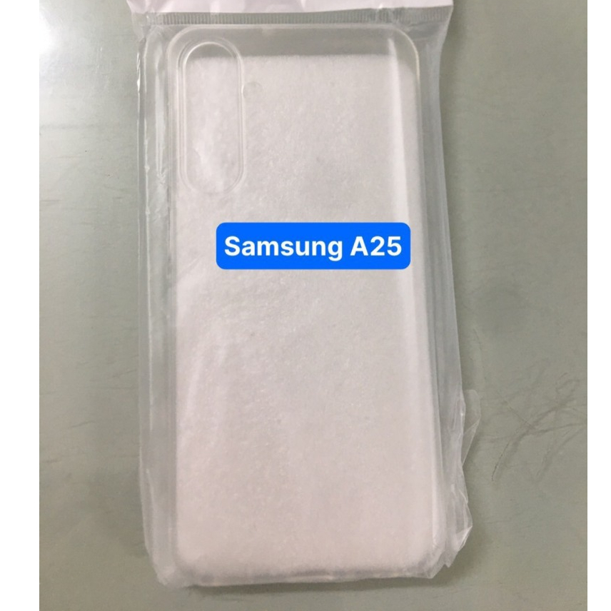 SAMSUNG GALAXY A25 _ Ốp lưng silicon trong suốt khoe màu máy A25