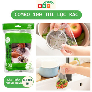  Túi Lọc Rác Bồn Rửa Chén Bát Siêu Dai Chống Tắc Nghẽn Đường Ống, Giúp Vệ Sinh Nhà Bếp Tiện Dụng