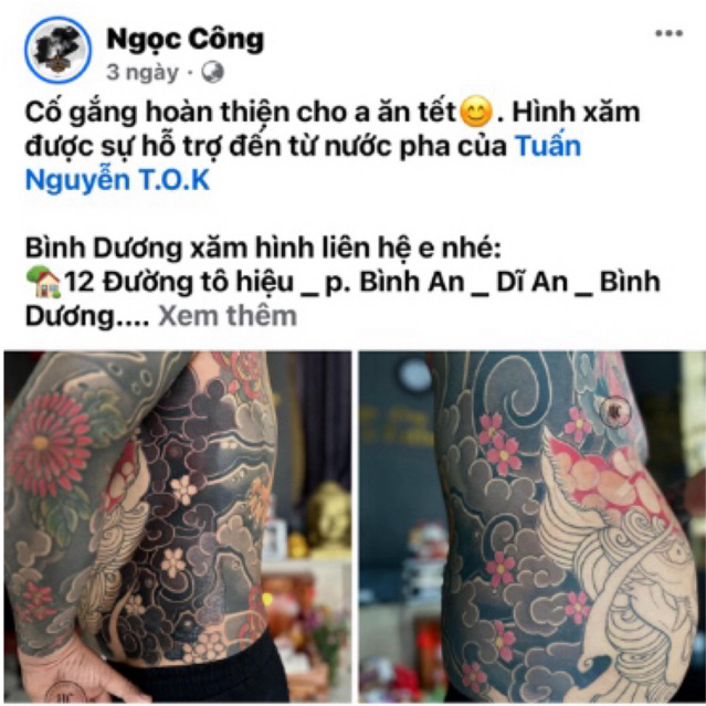 Nước pha đánh bóng hình xăm SHADER SOLUTION TOK - Tiệm Xăm Thiên Đườn