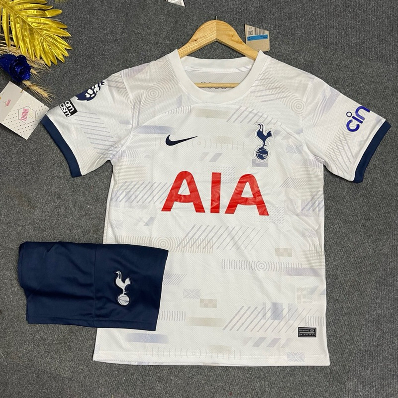Áo Bóng Đá CLB Tottenham Sân Nhà 2023/2024 - Chuẩn Mẫu Thi Đấu - Vải Polyester Gai Thái