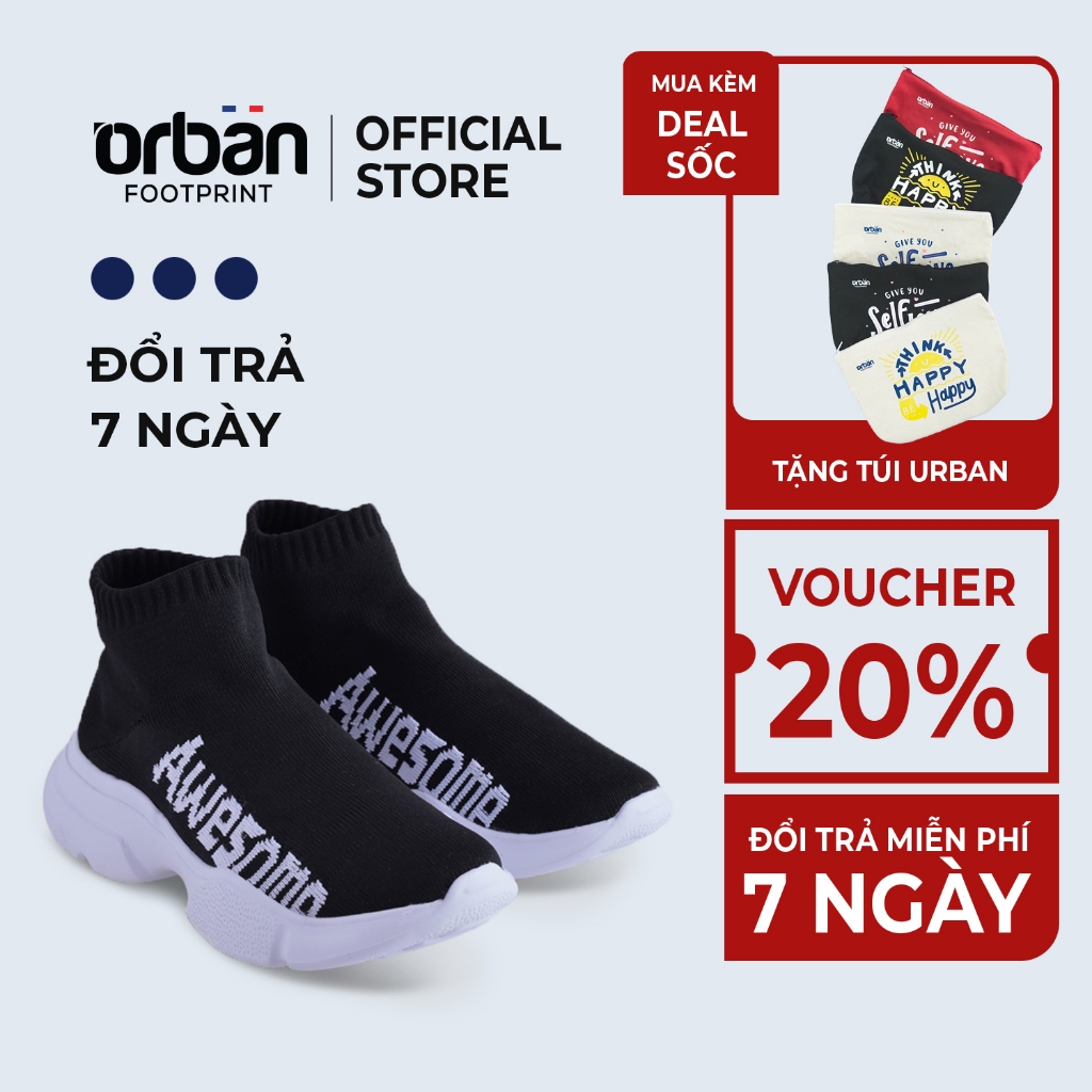 Giày sneaker nam Urban TM1805