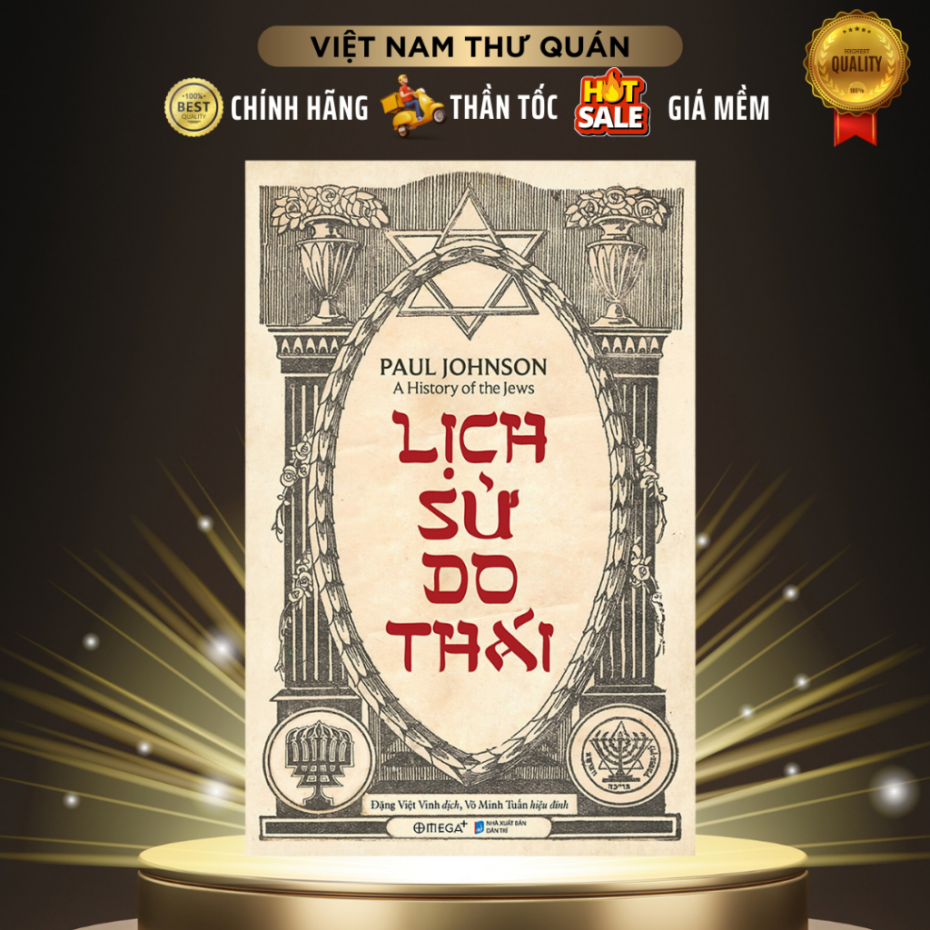 Sách - Lịch sử Do Thái - AlphaBooks