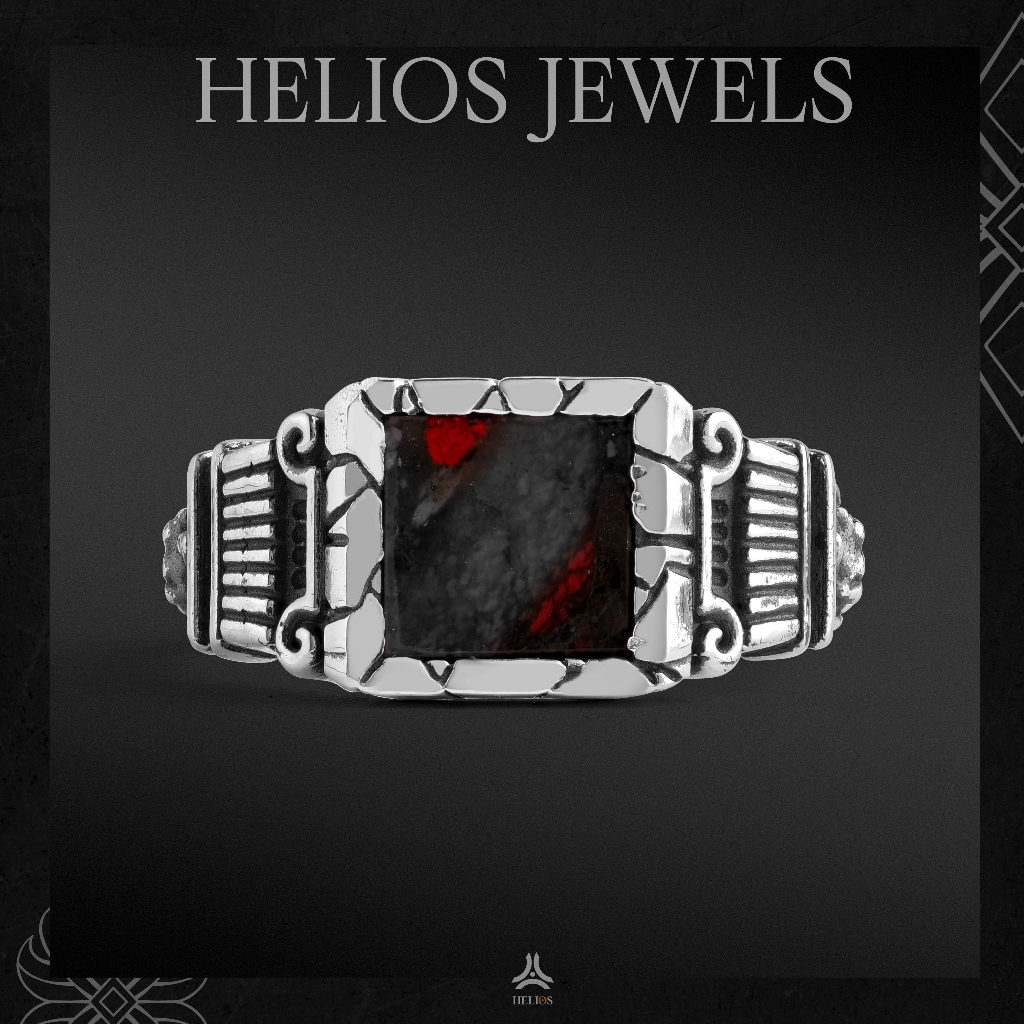 Nhẫn Bạc S925 Combatant Helios Silver Original
