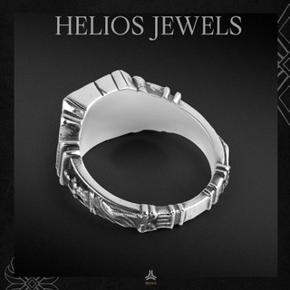 Nhẫn Bạc S925 Combatant Helios Silver Original
