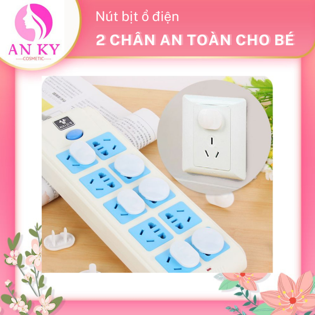 Combo 5 Nút Bịt Ổ Điện An Toàn Cho Bé
