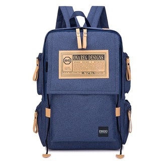 Balo laptop thời trang unisex PADO 116 thiết kế tinh tế chống thấm, đựng vừa laptop 15.6inch