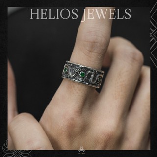 Nhẫn Bạc S925 Thăng Long Helios Silver Original