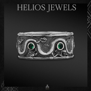 Nhẫn Bạc S925 Thăng Long Helios Silver Original
