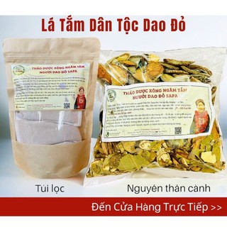 Lá Xông Tắm Dao Đỏ Dân Tộc SaPa | Xông Hơi Phục Hồi Sức Khỏe, Ấm Người, Lá Tắm Dao Đỏ Túi Lọc - Lá Tắm Sau Sinh Dao Đỏ