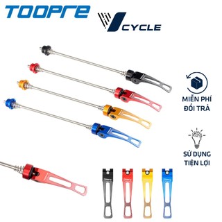 Ty kẹp trục bánh xe đạp trục xiên khóa mở nhanh trục bánh xe đạp hợp kim nhôm